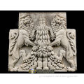 Western Natural Marble Relief Panels With Lion